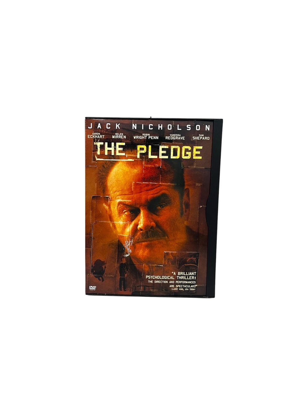 The Pledge (DVD, 2001, Widescreen, Snapcase) Jack Nicholson Benicio Del Toro